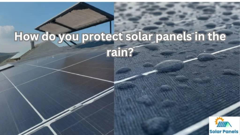 Complete Guide How do you protect solar panels in the rain?