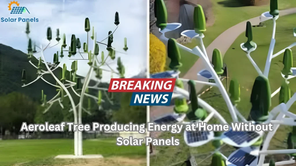 Discover Aeroleaf Tree/ Producing Energy at Home Without Solar Panels